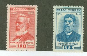 Brazil #533-534  Single (Complete Set)