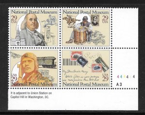#2779-82 MNH Plate Block