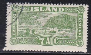 Iceland # 144, Used, Third Cat.