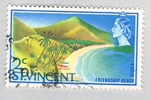 St Vincent Beach blue 2c (AP127612)
