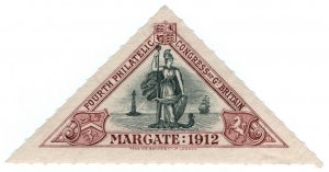 (I.B-CK) Cinderella : 4th Philatelic Congress (Margate 1912)