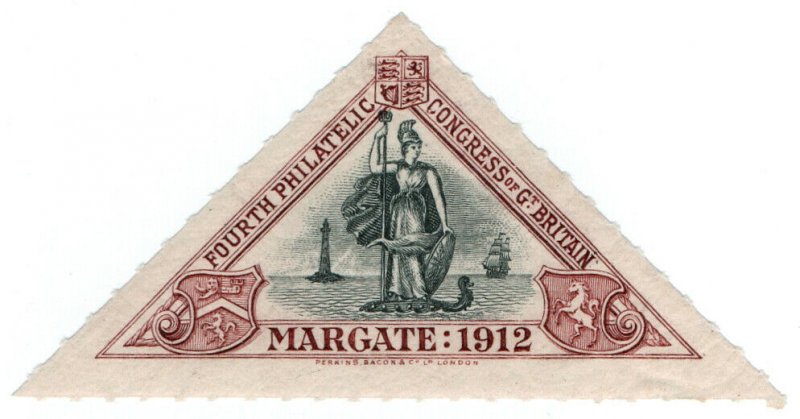 (I.B-CK) Cinderella : 4th Philatelic Congress (Margate 1912)