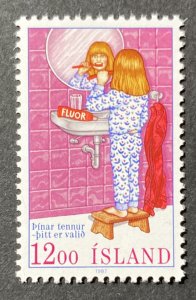 Iceland 1987 #647, Dental Protection, MNH.