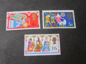 Great Britain 1969 Sc 606-7 set MNH