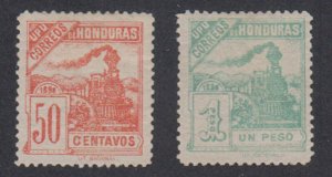 Honduras - 1898 - SC 109-10 - MH - High values