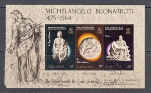 Gibraltar 1975 Michelangelo block