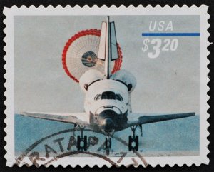U.S. Used Stamp Scott #3261 $3.20 Space Shuttle Landing, Superb. Lovely Cancel.