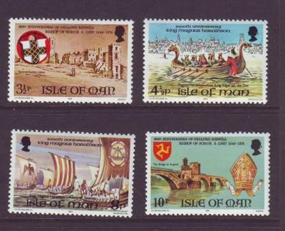 Isle of Man Sc 36-9 1974 Lifeboat stamps mint NH