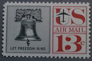United States #C62 13 Cent Liberty Bell Airmail MNH