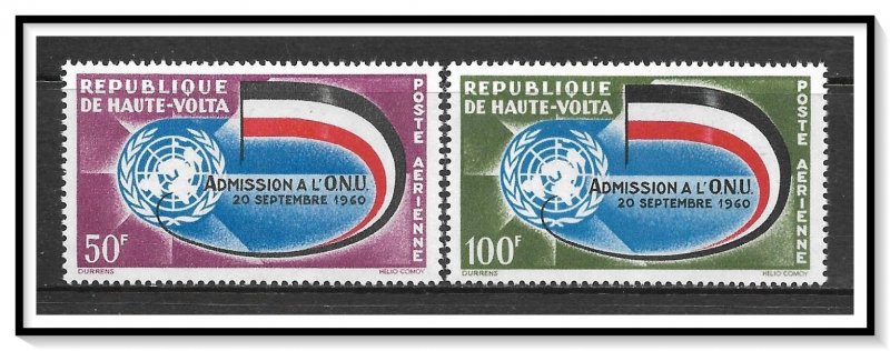 Upper Volta #C5-C6 Airmail MNH