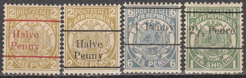 Transvaal #143-6   F-VF Unused CV $6.50  (A7198)