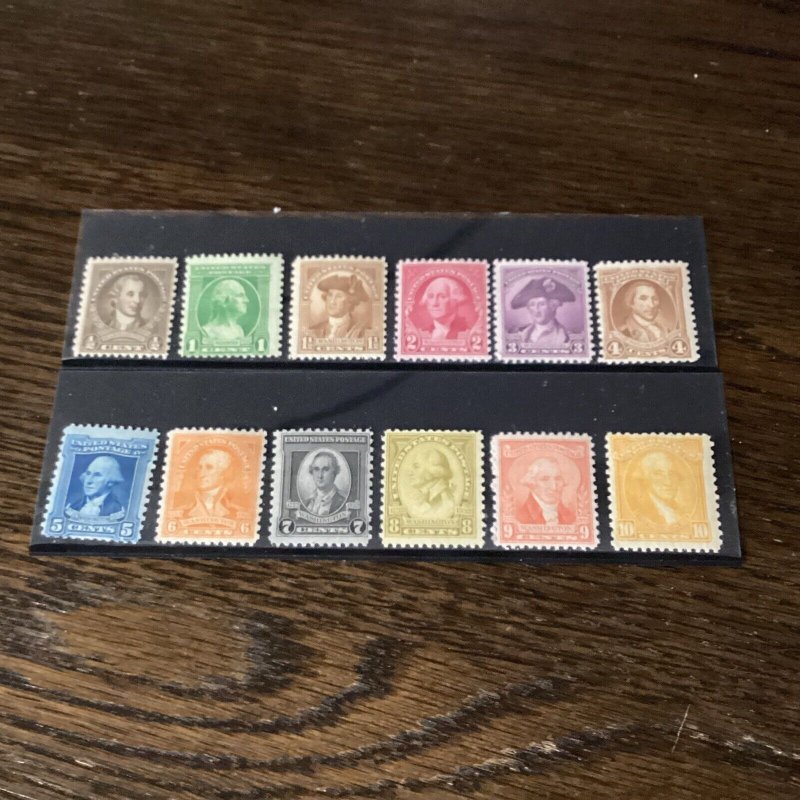 Scott#704-15 Washington Bicentennial- 1932-MNH-US