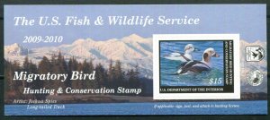 #RW76A 2009 - 2010 - US Federal Duck Stamp - Mint