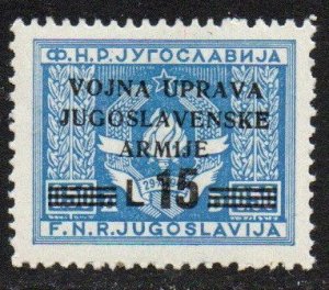 Yugoslavia - Istria & The Slovene Coast Sc #49 Mint Hinged