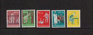 Netherlands Scott # B336-340  Mint **