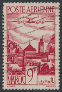 French Morocco   SC# C34   Used  Air Post   Aircraft  see details and scans 