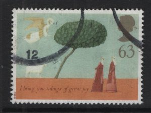 Great Britain  #1712  used  1996  Christmas  63p