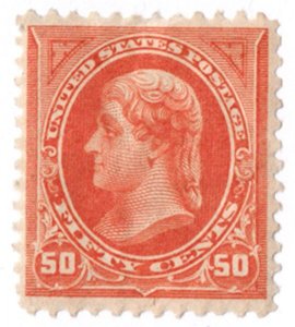 USA #260 VF OG H, super fresh color, thin, great color! Retail $475