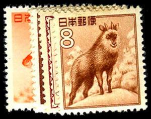 JAPAN 556-60  Mint (ID # 54142)