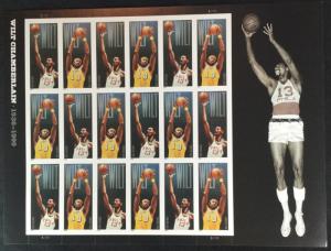US #4950-4951 MNH Pane of 18 Wilt Chamberlain SCV $18.00
