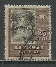 Liberia   #121  Used  (1909)  c.v. $0.60