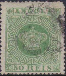 Angola 1870-1877 SC 6b Used Rare 