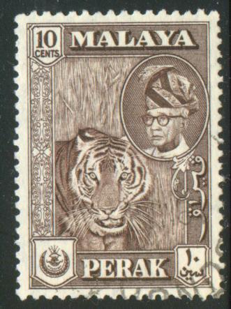 Malaya - Perak Sct # 132; used