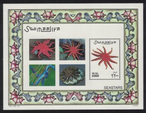 Somalia Starfish MS 2001 MNH MI#Block 80