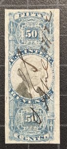 US Stamps - SC# R115B - Hand Cancelled - SCV = $800.00