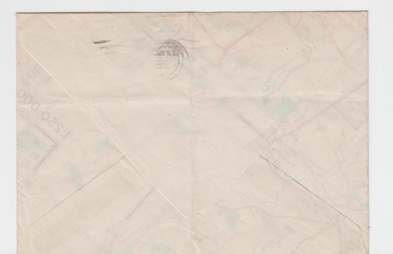 GB -SCOTLAND 1946 MAP ENVELOPE (ECONOMY USE) 1d RATE (SEE BELOW)