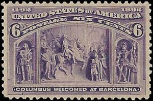 235 Mint,OG,NH... SCV $140.00