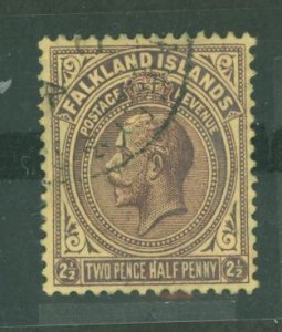 Falkland Islands #45 Used Single