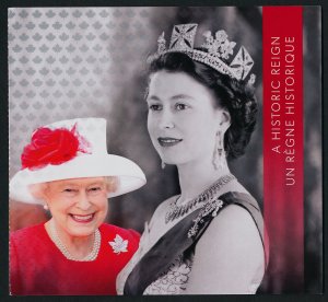 Canada 2859a Booklet MNH Queen Elizabeth Longest Reign