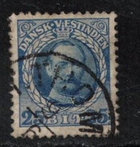 DANISH WEST INDIES Scott # 47 Used