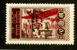 Lebanon Stamps # Yvert+35a Airs ERROR C12W/Overprint Of C28 -C28Var 