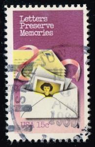 US #1805 Letters Preserve Memories; Used (0.25)