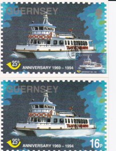 Guernsey # 536-540, Post Office 25th Anniversary, Maxi Cards