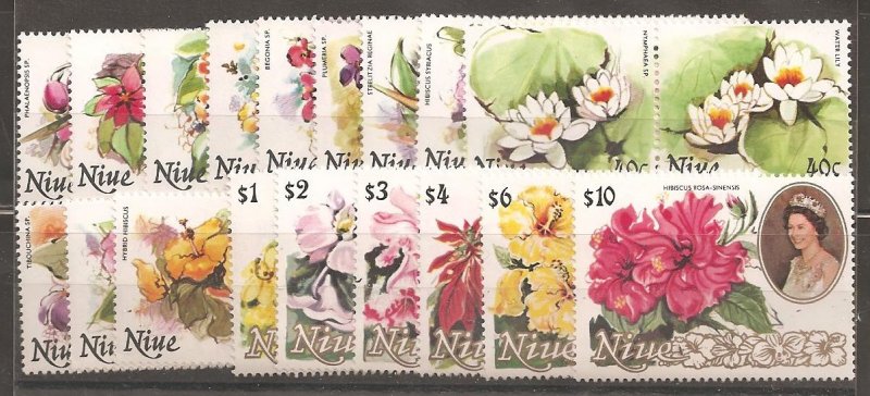 Niue  SC 317-34 Mint Never Hinged