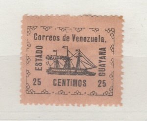 Venezuela 1903 25c Local Post Guyana State MH J7531