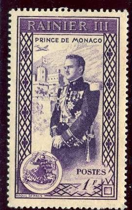 Monaco; 1950; Sc. # 249; */MH Single Stamp