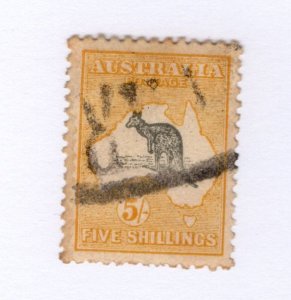 Australia #12 Used - Stamp - CAT VALUE $260.00