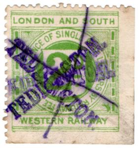 (I.B) London & South Western Railway : Letter 2d (Teddington)