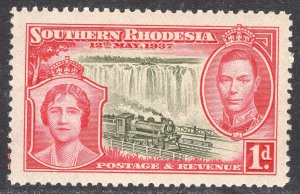 SOUTHERN RHODESIA SCOTT 38