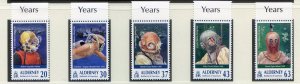 Alderney 1998 Diving Club Set SGA110/A114 Unmounted Mint