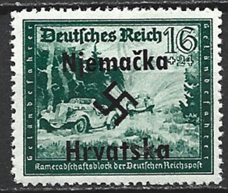 COLLECTION LOT 20263 GERMANY OCCUPATION IN CROATIA MNH