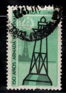 Uruguay - #761 Lighthouse & Bouy - Used