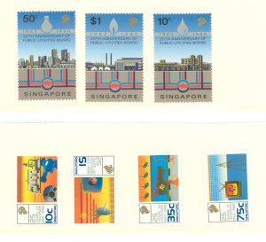 Singapore #525-31 Mint (NH) Single (Complete Set)