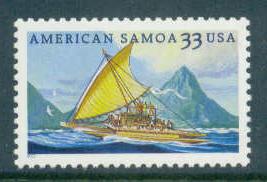 3389 33c American Samoa Fine MNH