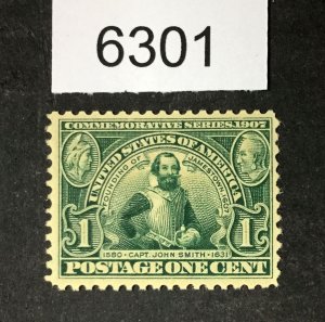 MOMEN: US STAMPS # 328 MINT OG NH  VF LOT #6301