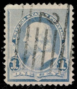 US #219 Benjamin Franklin; Used